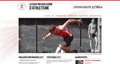 Desktop Screenshot of aja-athletisme.ch